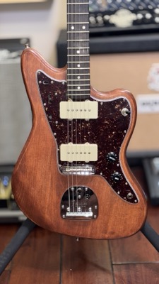 Stained Jazzmaster-Style Guitar (Angle 2)