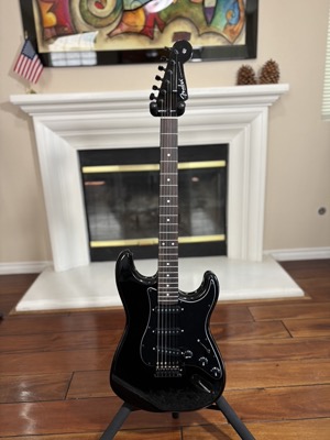 Night Fury Stratocaster-Style Guitar