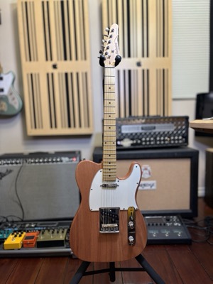 Natural Finish Telecaster-Style Guitar
