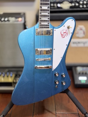 Gibson Firebird Replica (Blue) (Angle 2)