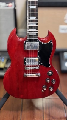 Gibson SG Replica (Red) (Angle 2)
